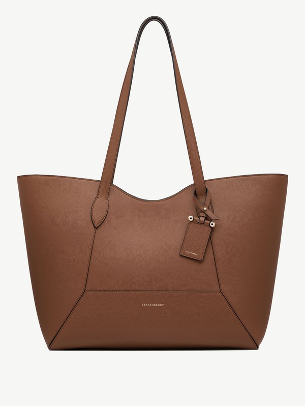Cognac Leather Tote